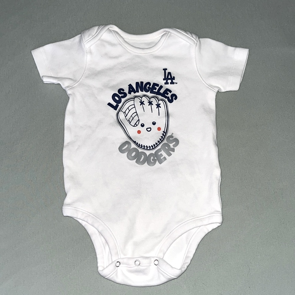 LA Dodger onesie
